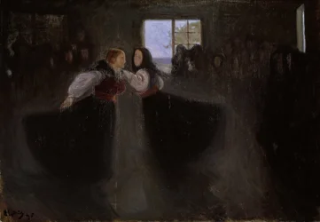 Tanzende Mädchen